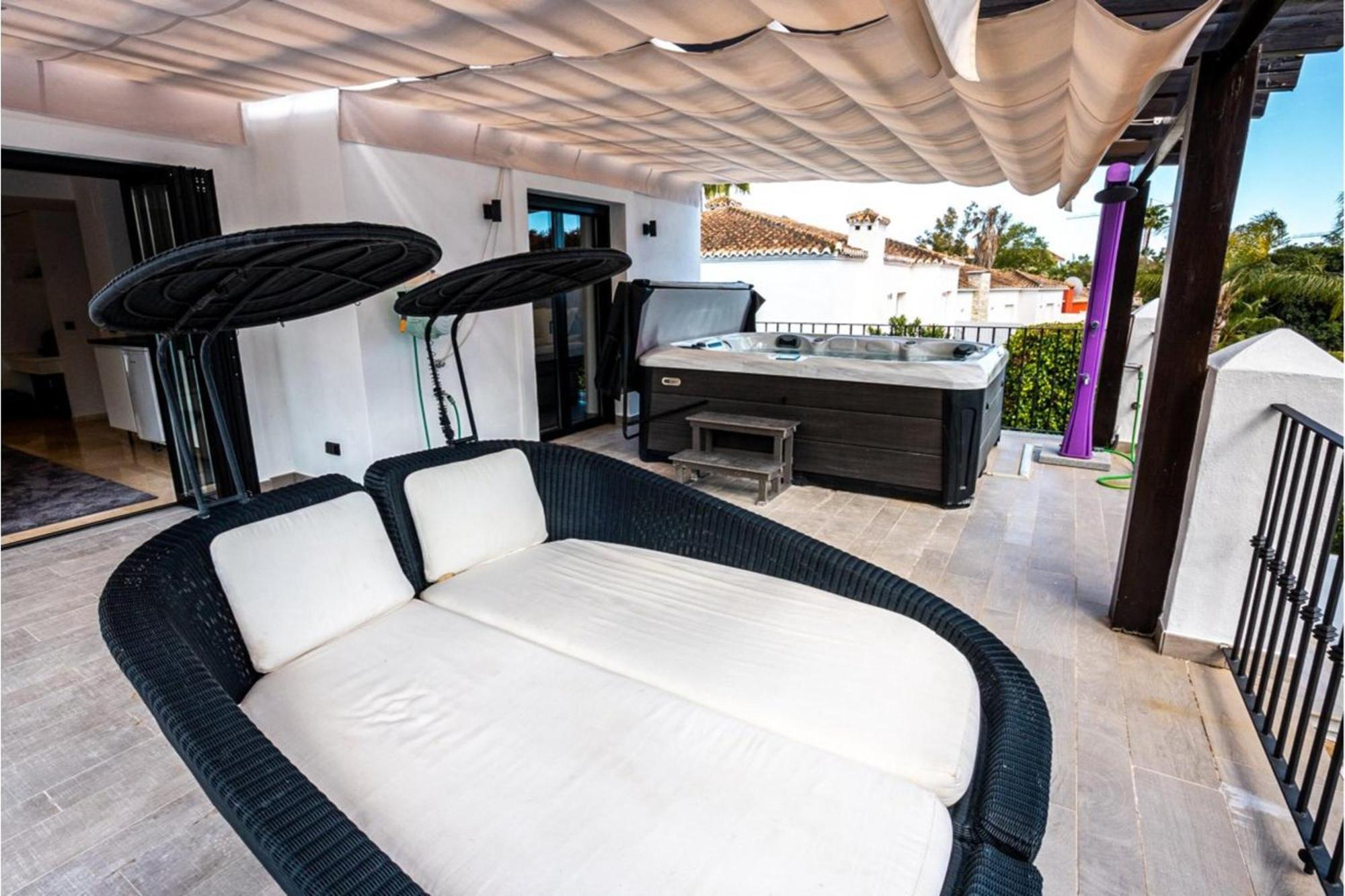 Villa New Zacaluca Pool Sauna & Gym - Happy Rentals Marbella Kültér fotó