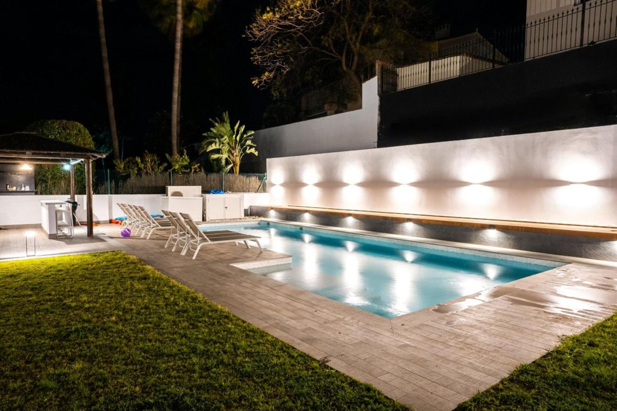 Villa New Zacaluca Pool Sauna & Gym - Happy Rentals Marbella Kültér fotó