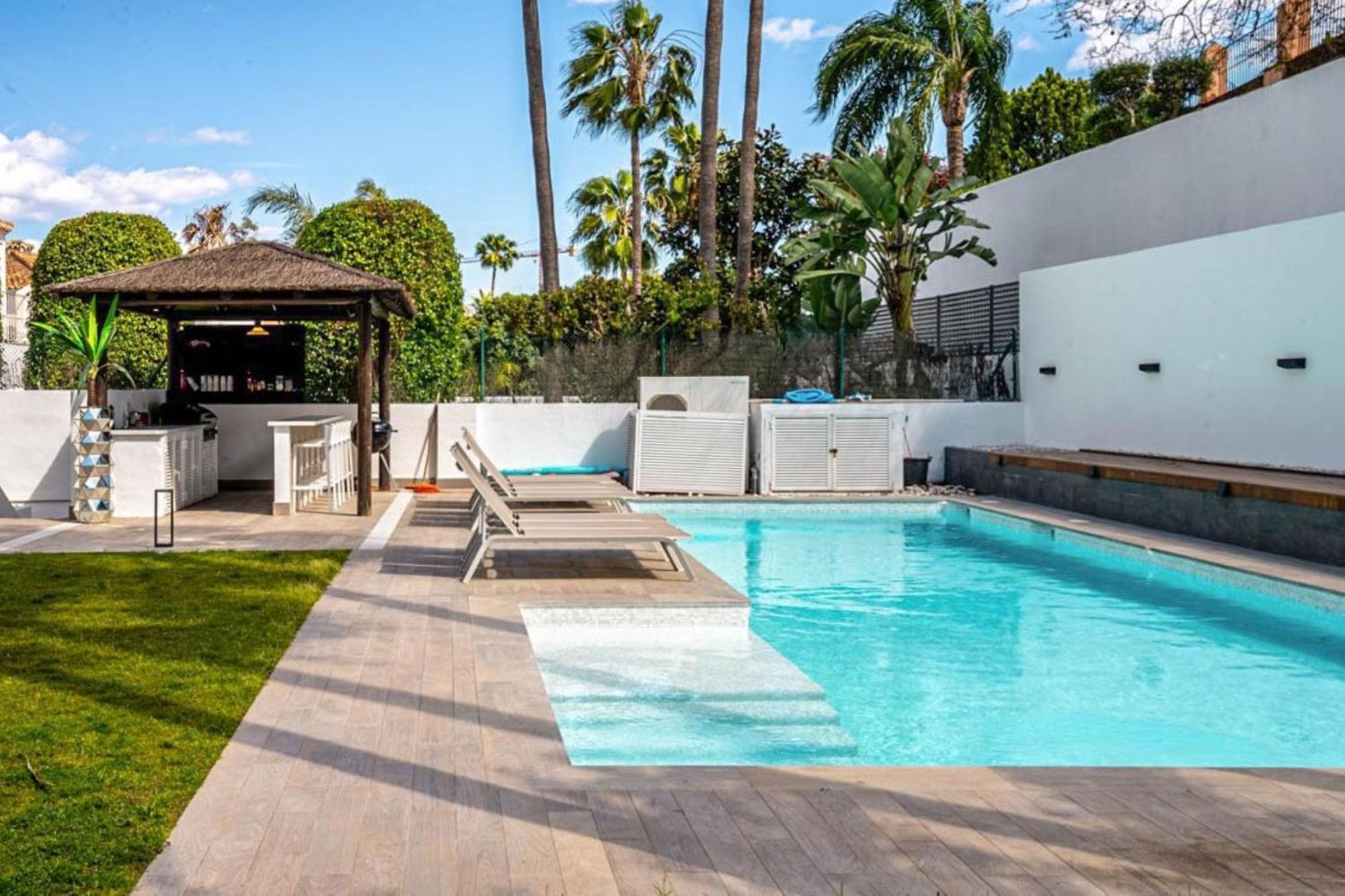 Villa New Zacaluca Pool Sauna & Gym - Happy Rentals Marbella Kültér fotó