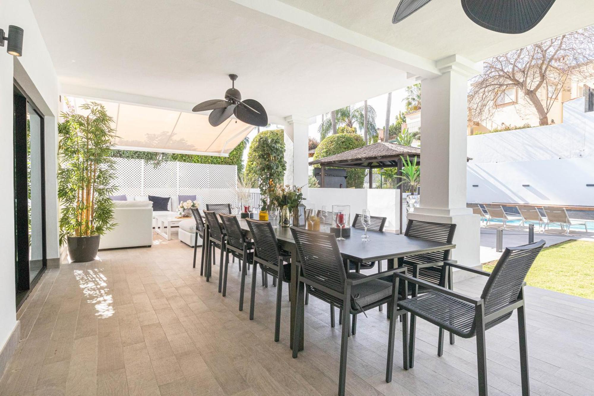 Villa New Zacaluca Pool Sauna & Gym - Happy Rentals Marbella Kültér fotó