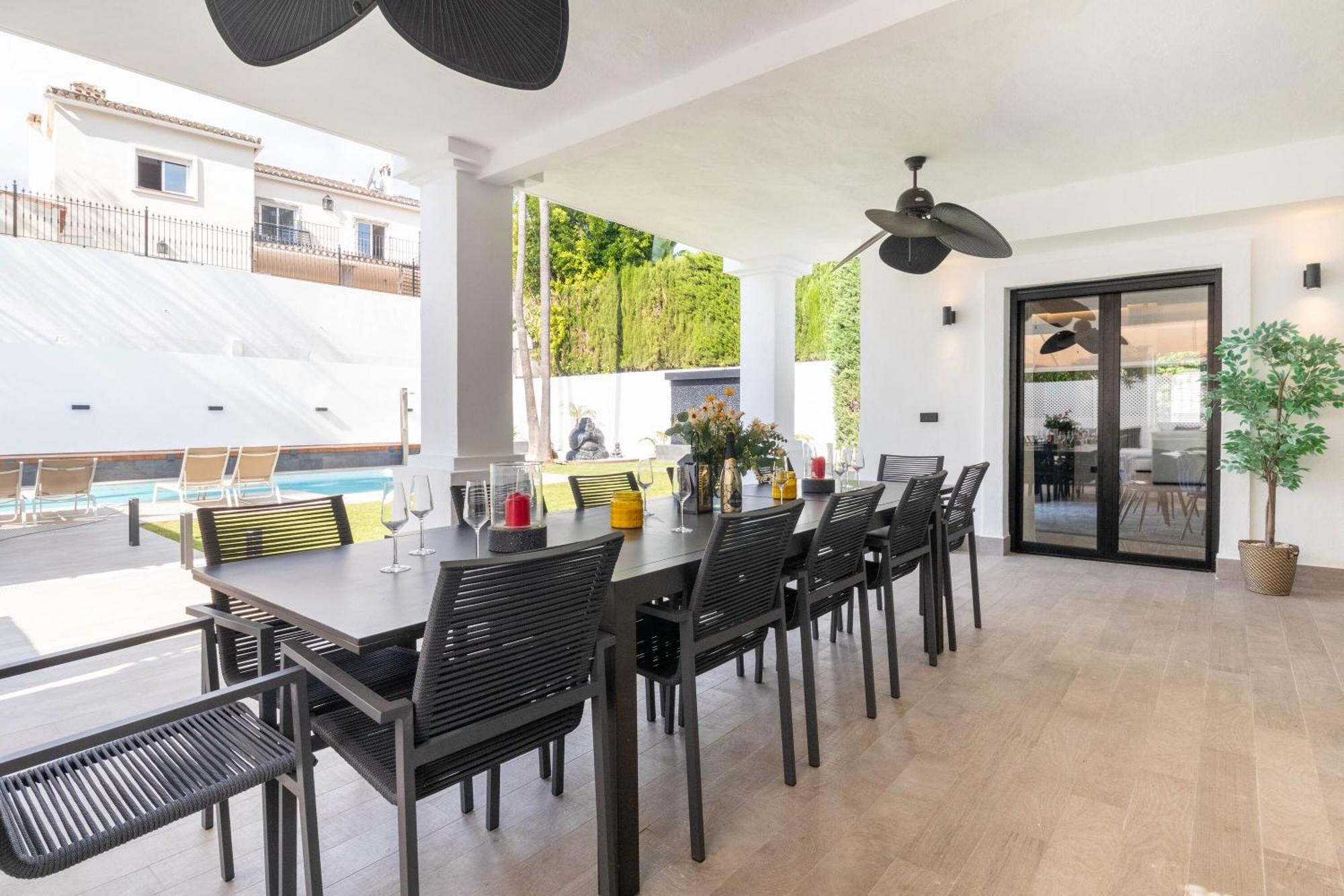 Villa New Zacaluca Pool Sauna & Gym - Happy Rentals Marbella Kültér fotó