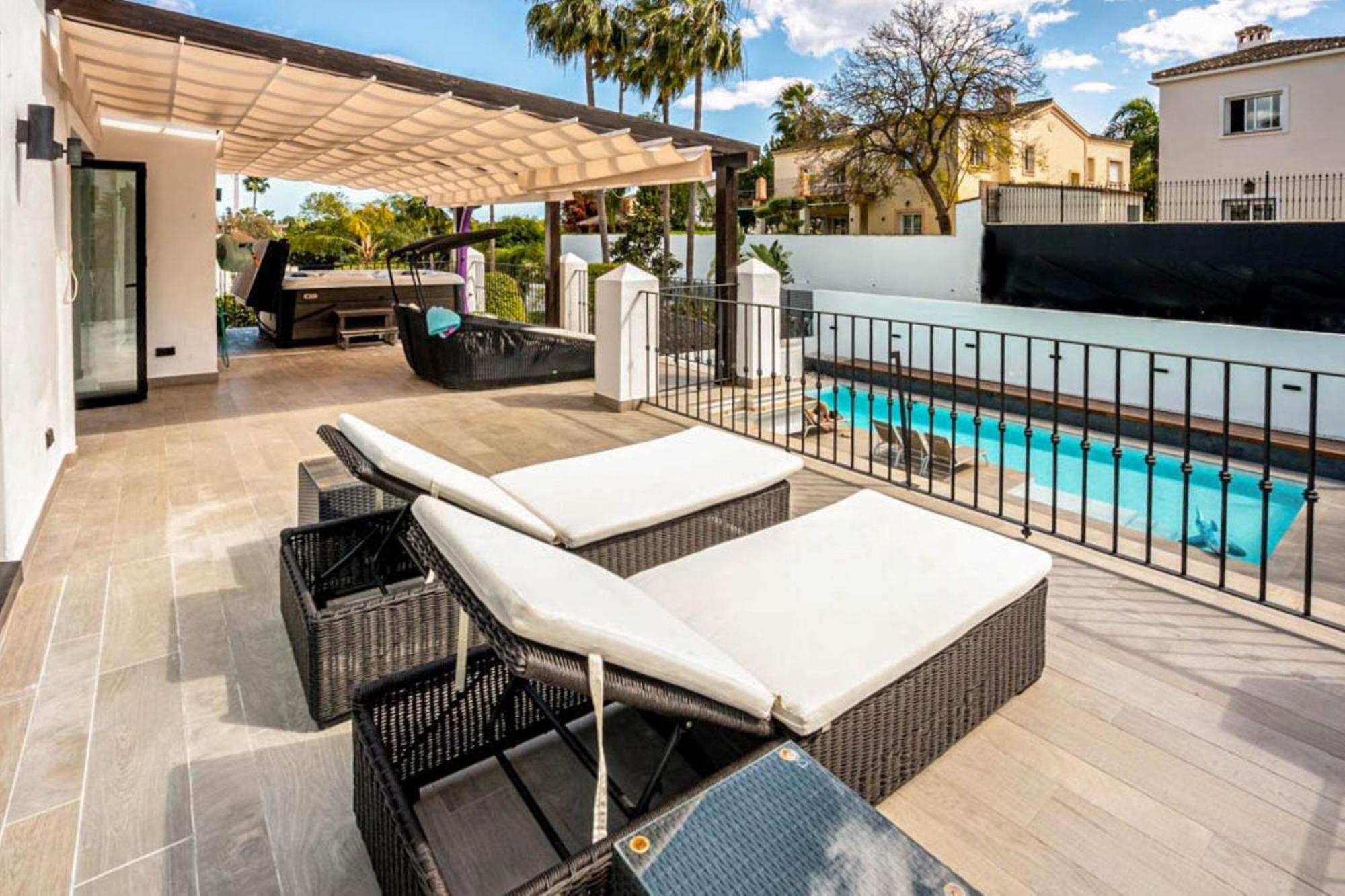 Villa New Zacaluca Pool Sauna & Gym - Happy Rentals Marbella Kültér fotó